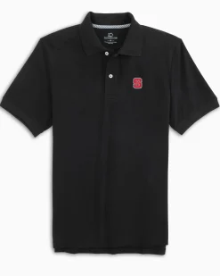 Shop Southern Tide Nc State Wolfpack New Short Sleeve Skipjack Polo