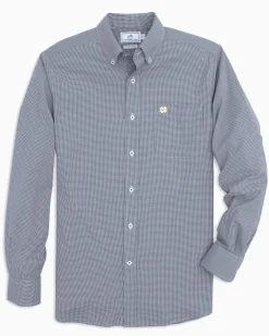 Discount Southern Tide Notre Dame Fighting Irish Gingham Button Down Shirt