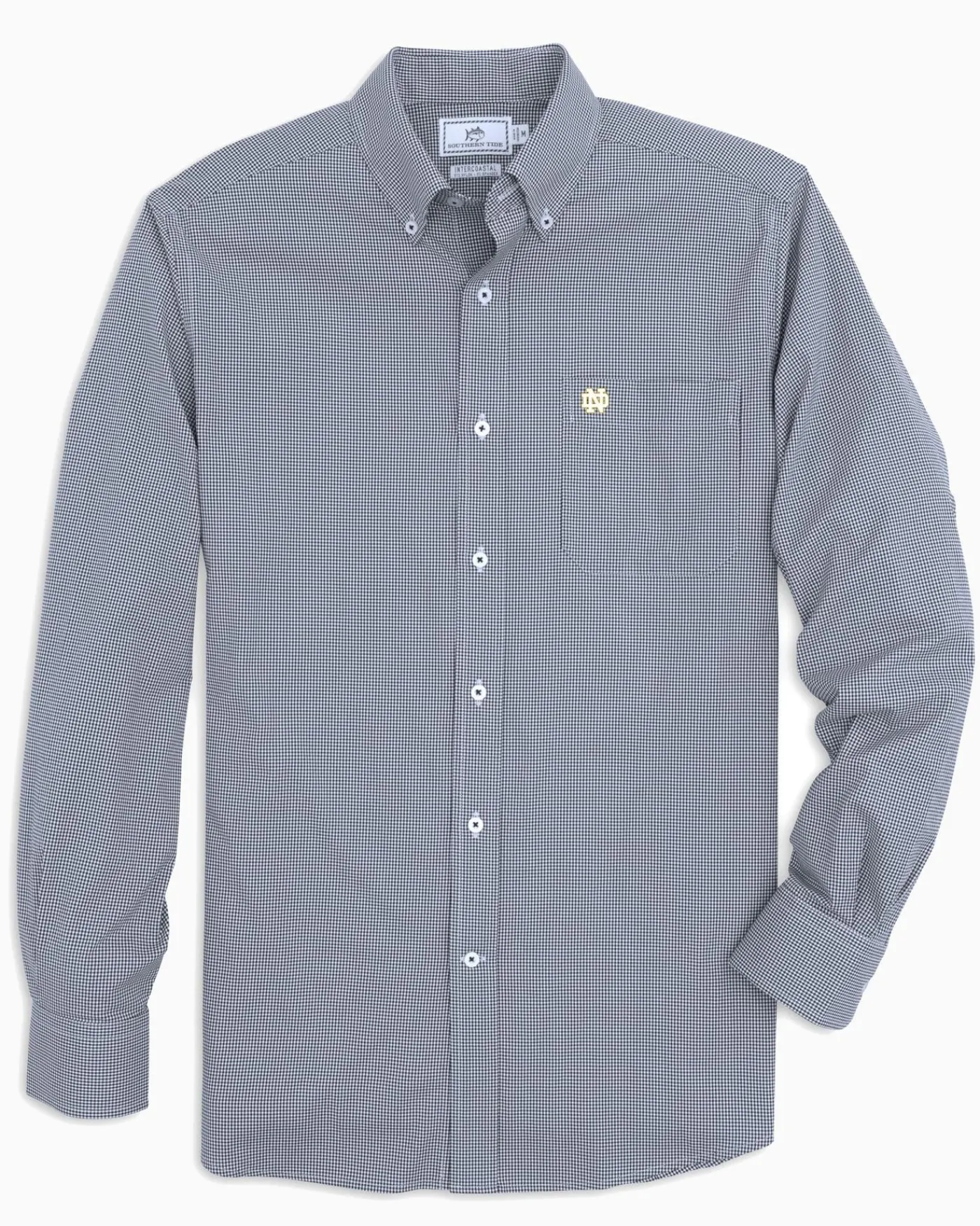 Discount Southern Tide Notre Dame Fighting Irish Gingham Button Down Shirt