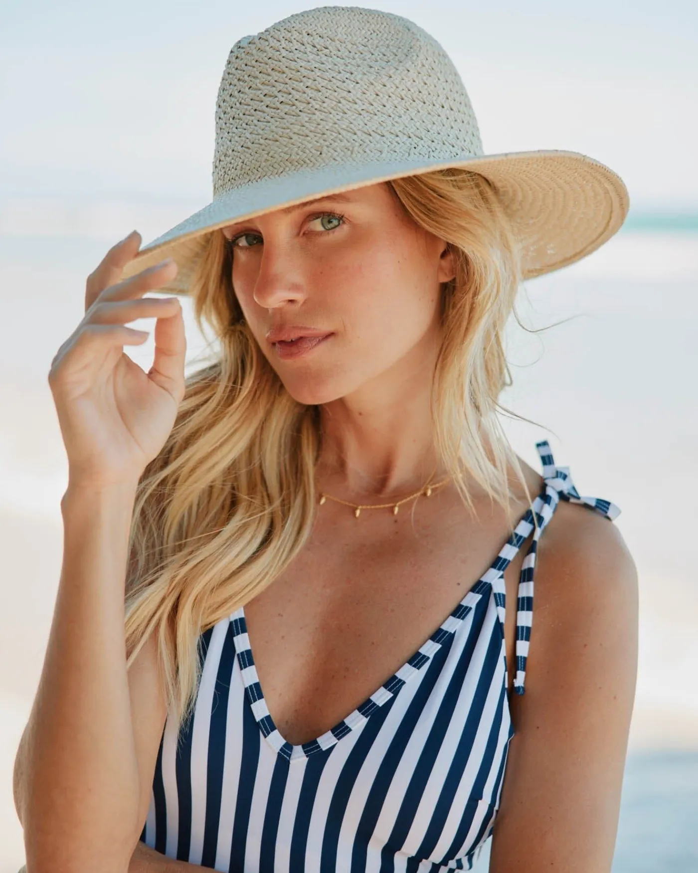 Flash Sale Southern Tide Packable Straw Beach Hat