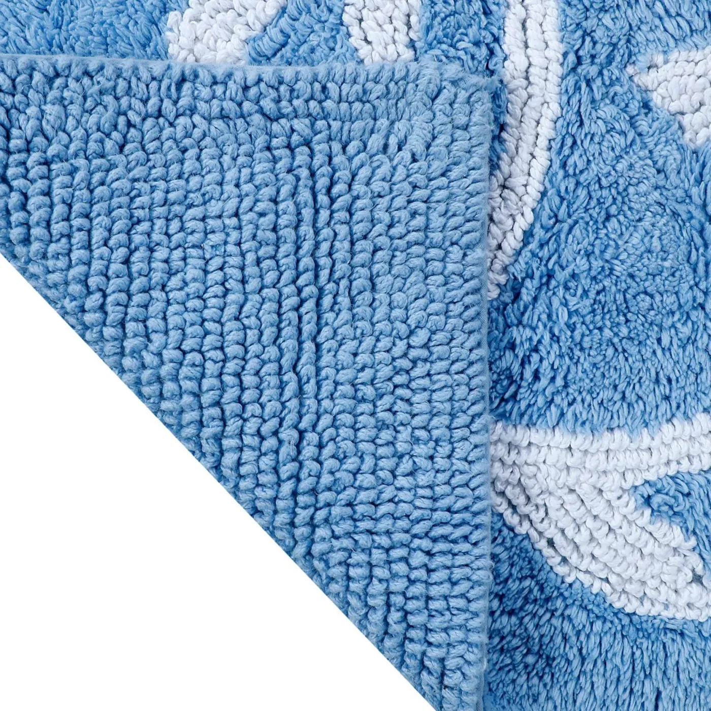 Cheap WPH Reversible Skipjack Bath Rug - 17"W X 24"L