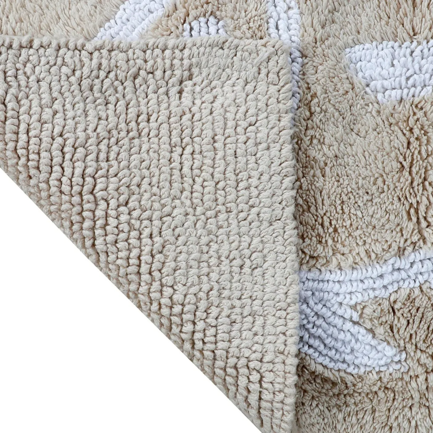 Cheap WPH Reversible Skipjack Bath Rug - 17"W X 24"L