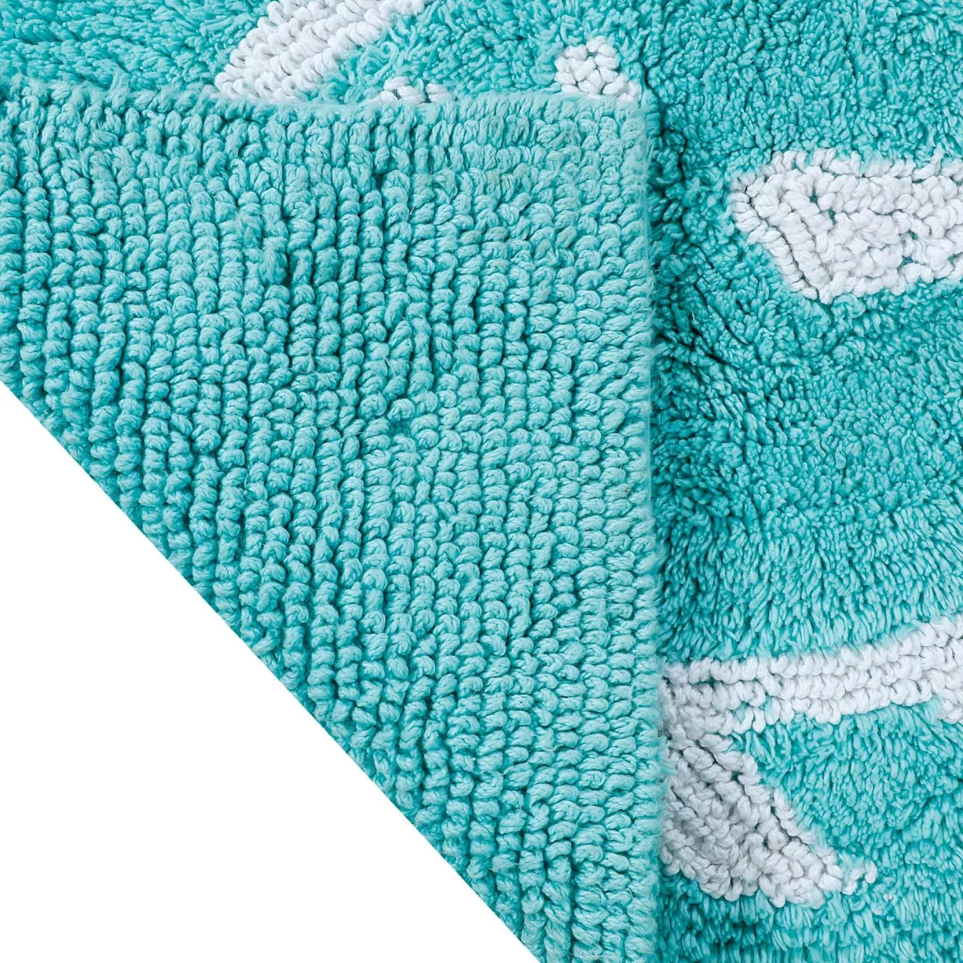 Cheap WPH Reversible Skipjack Bath Rug - 17"W X 24"L
