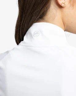 Outlet Southern Tide Runaround Quarter Zip Pull Over Classic White