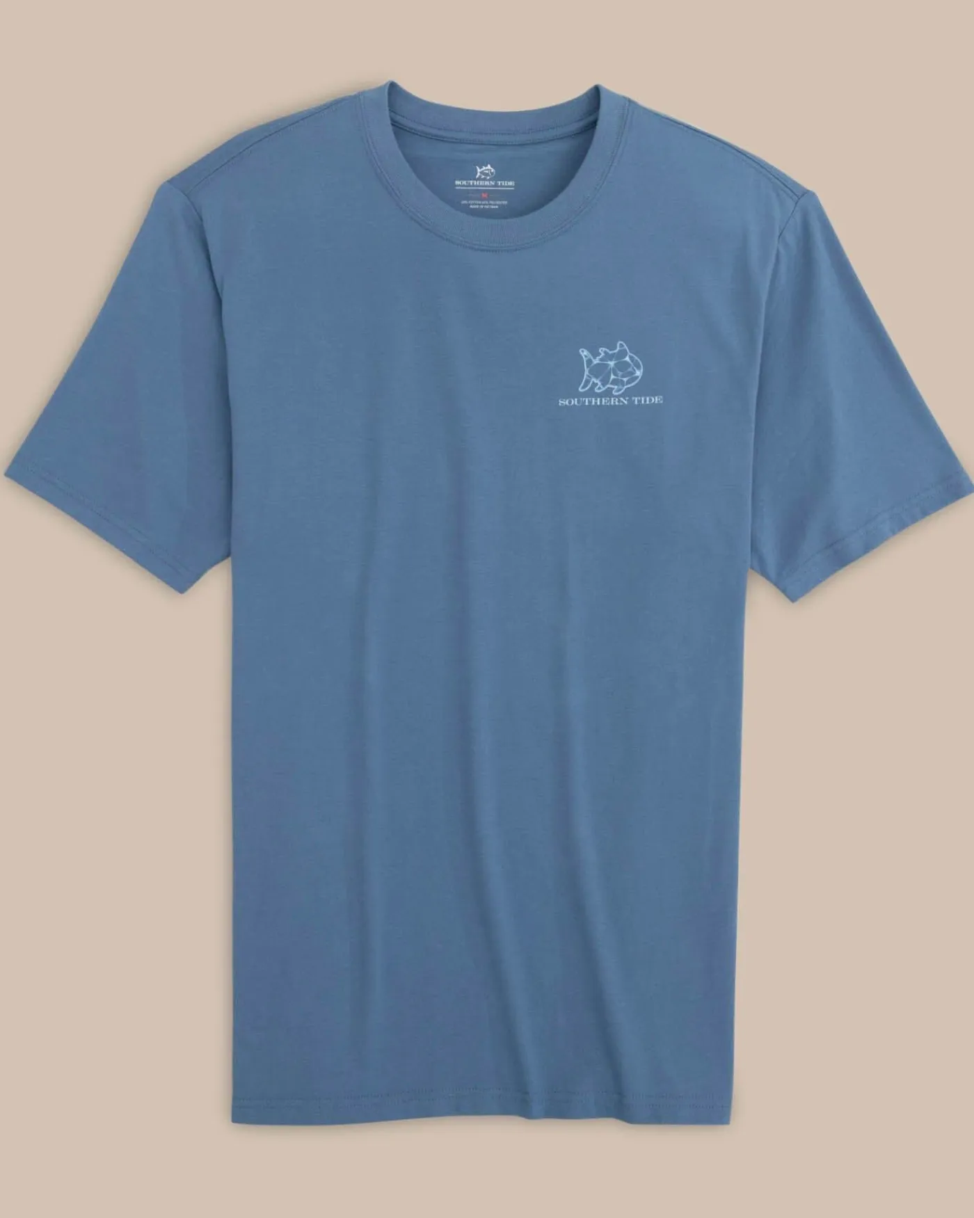 Cheap Southern Tide Sailing With Skipjacks Short Sleeve T-Shirt Coronet Blue