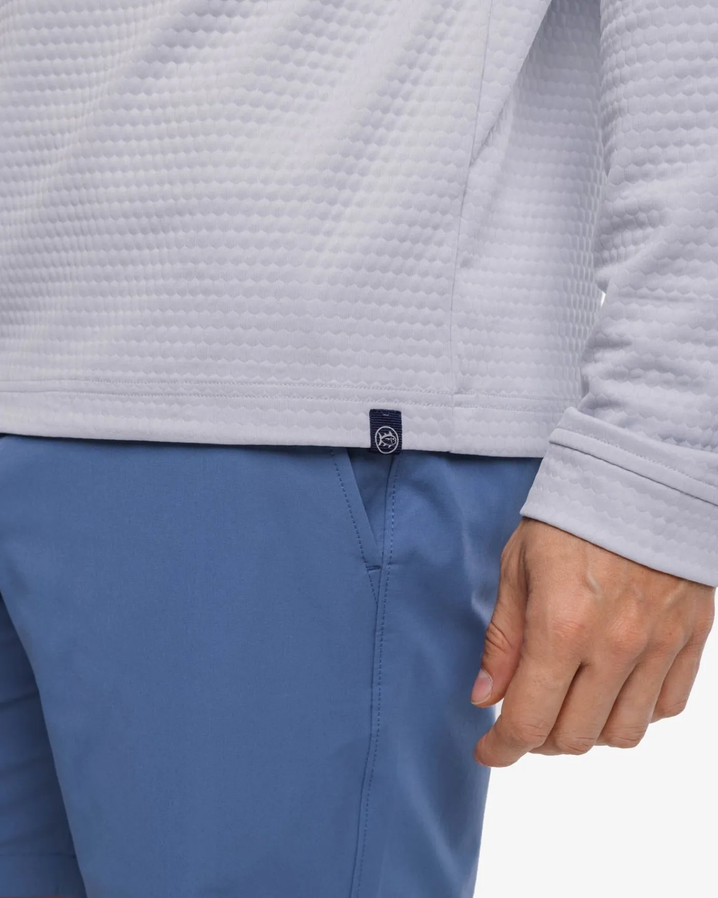 Discount Southern Tide Scuttle Heather Performance Quarter Zip
