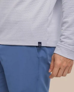 Discount Southern Tide Scuttle Heather Performance Quarter Zip