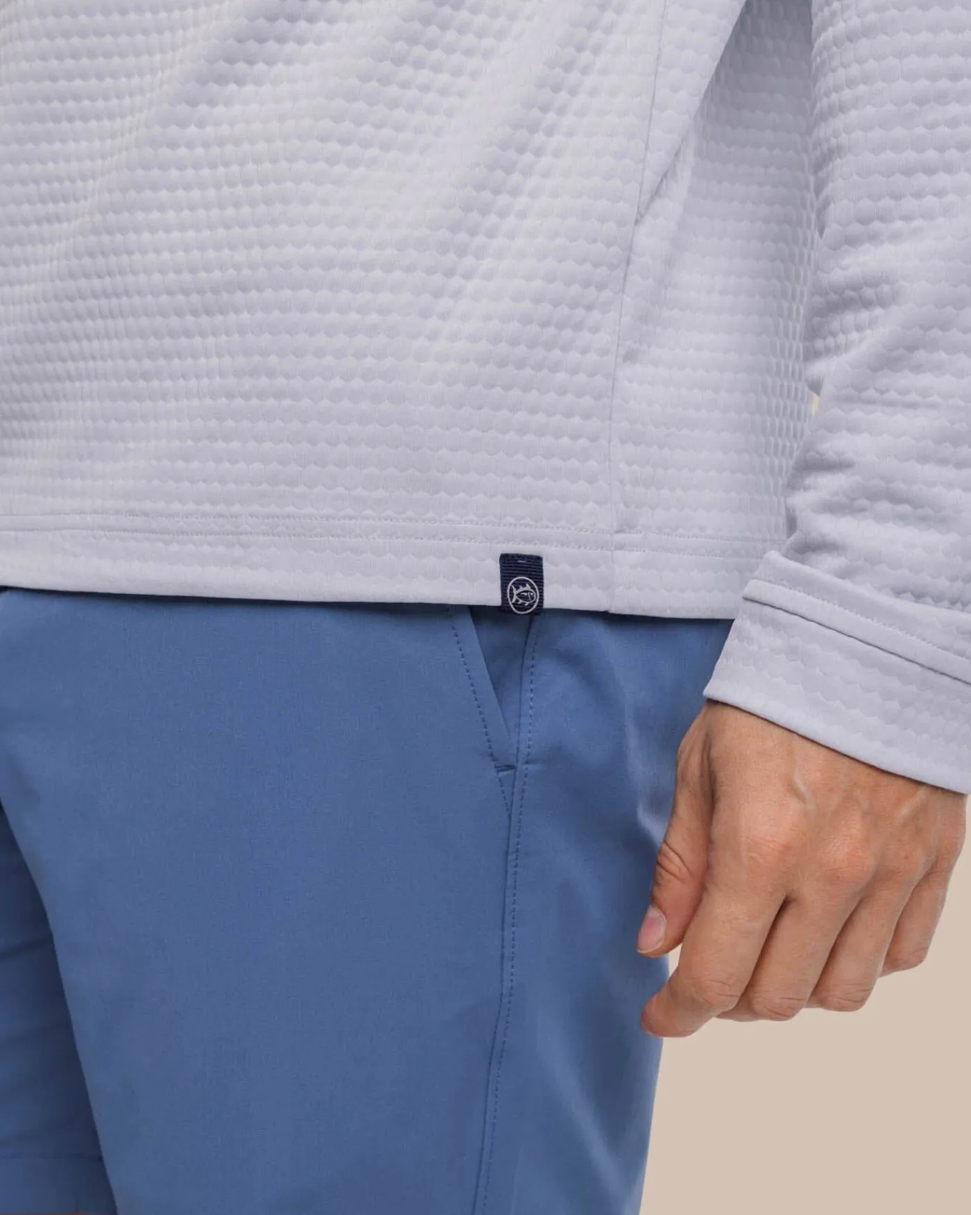 Discount Southern Tide Scuttle Heather Performance Quarter Zip