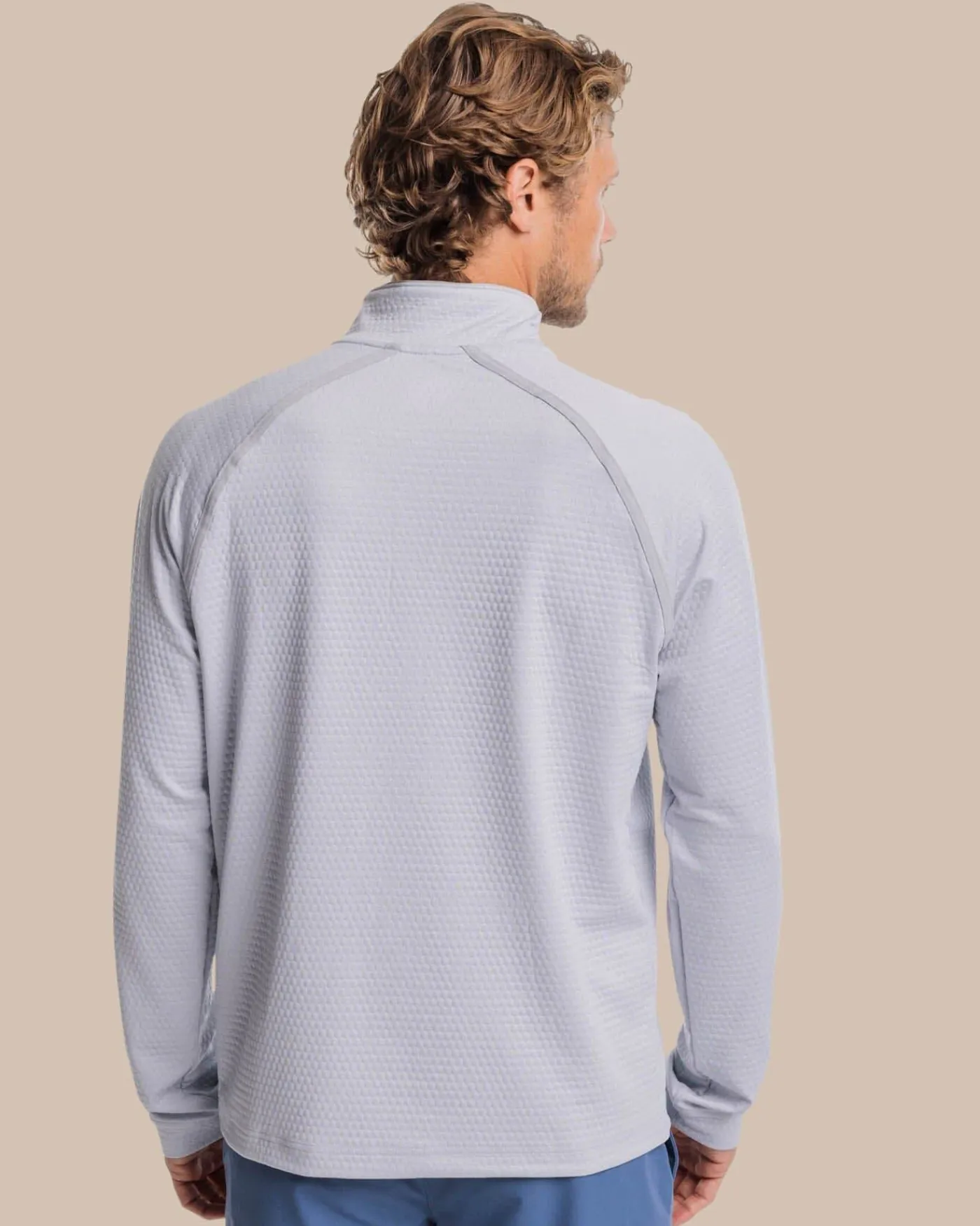 Discount Southern Tide Scuttle Heather Performance Quarter Zip