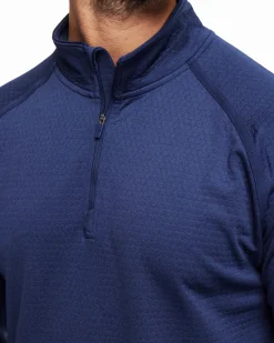 Discount Southern Tide Scuttle Heather Performance Quarter Zip
