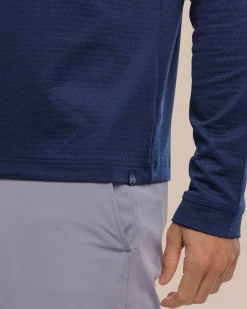 Discount Southern Tide Scuttle Heather Performance Quarter Zip