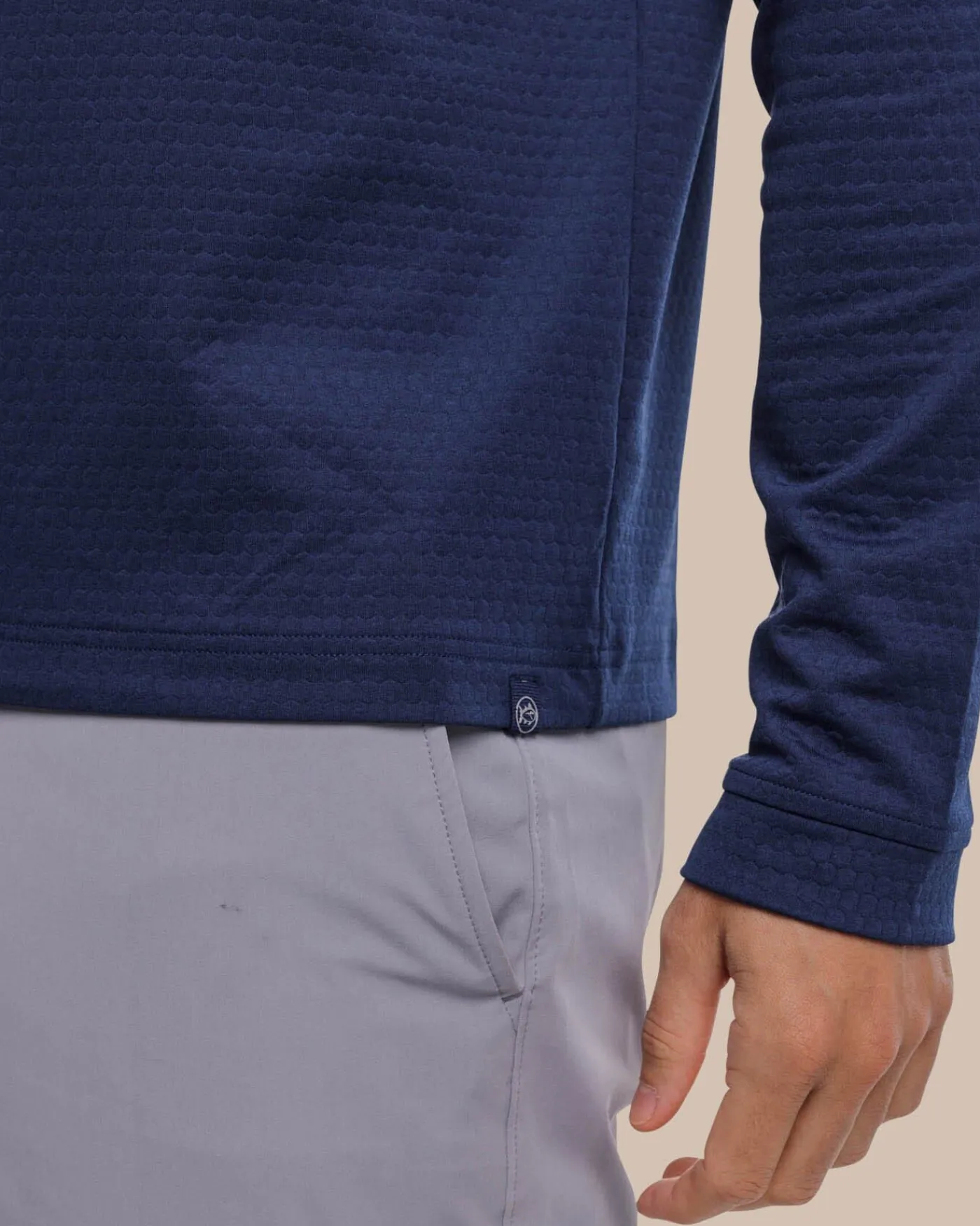 Discount Southern Tide Scuttle Heather Performance Quarter Zip