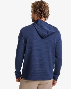 Fashion Southern Tide Scuttle Heather Performance Quarter Zip Hoodie
