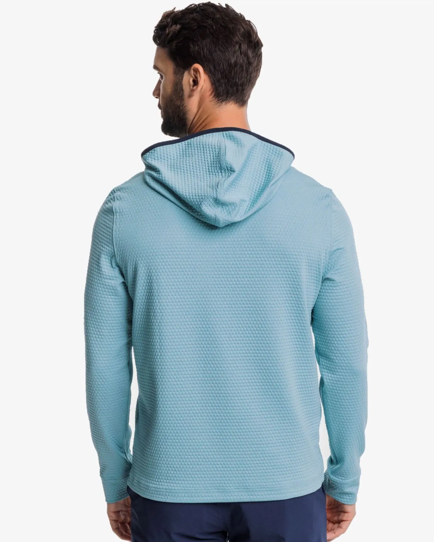 Fashion Southern Tide Scuttle Heather Performance Quarter Zip Hoodie