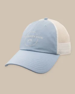 Outlet Southern Tide Shackleford Trucker Hat Light Blue