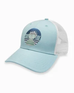 Hot Southern Tide Skipjack And Stripes Trucker Hat