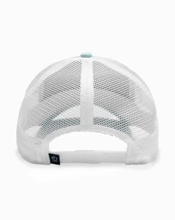 Hot Southern Tide Skipjack And Stripes Trucker Hat