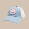 Best Southern Tide Skipjack Beach Club Trucker Hat Light Blue