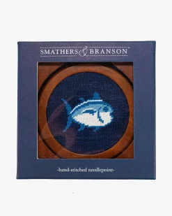 Fashion Southern Tide Skipjack Coaster Set Navy