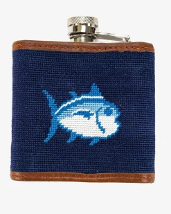Store Southern Tide Skipjack Flask Navy