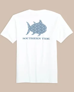 Discount Southern Tide Skipping Jacks T-Shirt Classic White