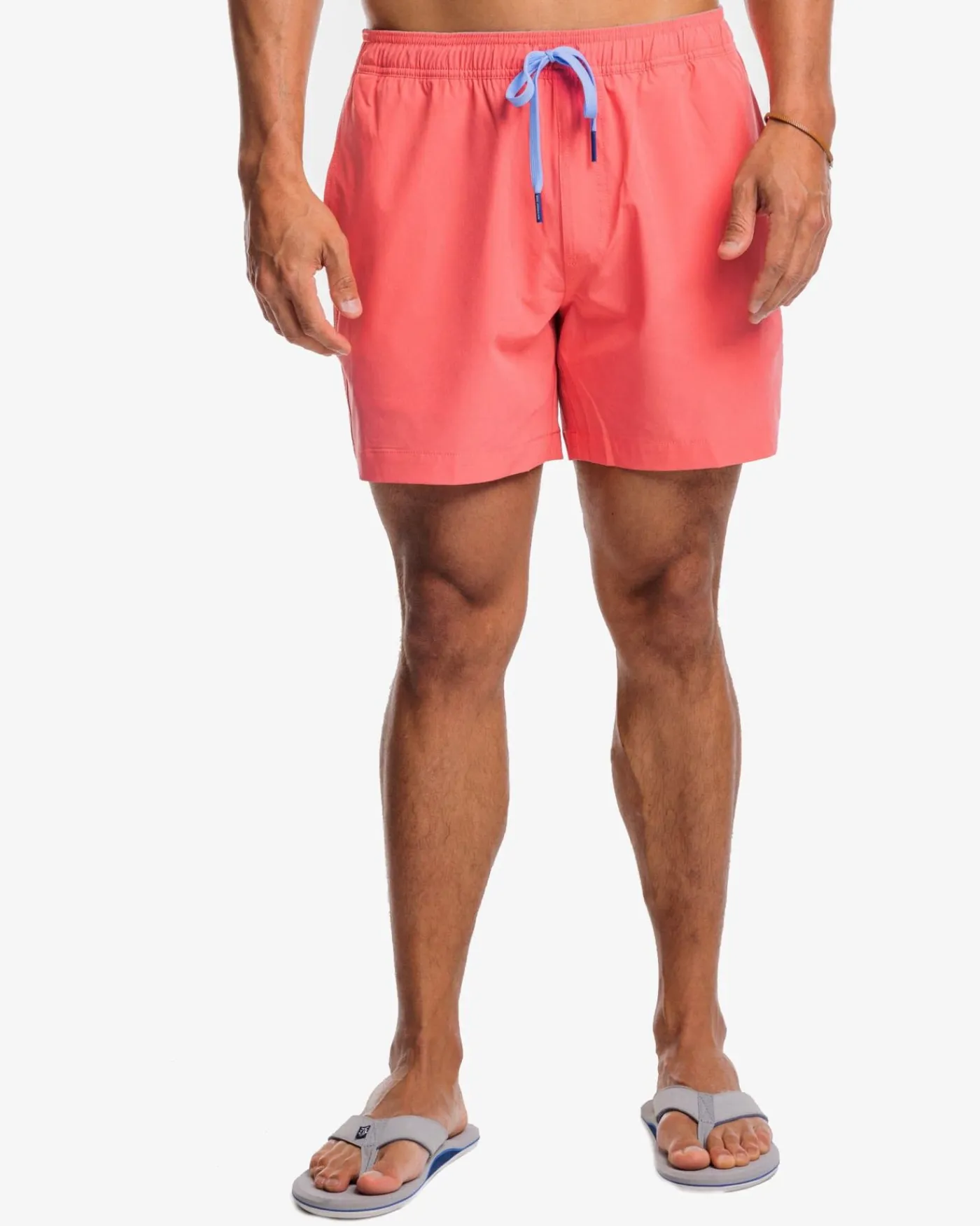 Fashion Southern Tide Solid Swim Trunk