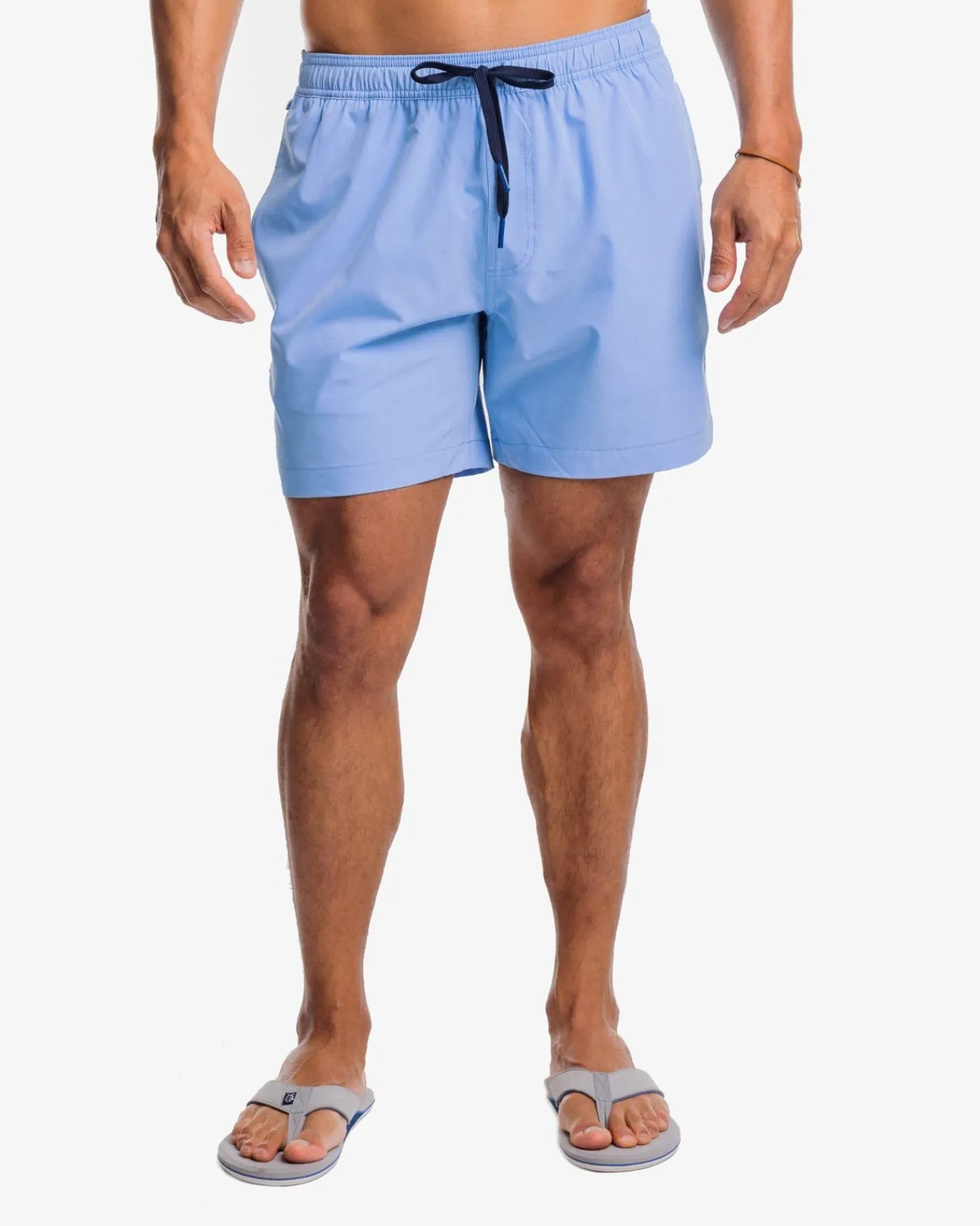 Fashion Southern Tide Solid Swim Trunk