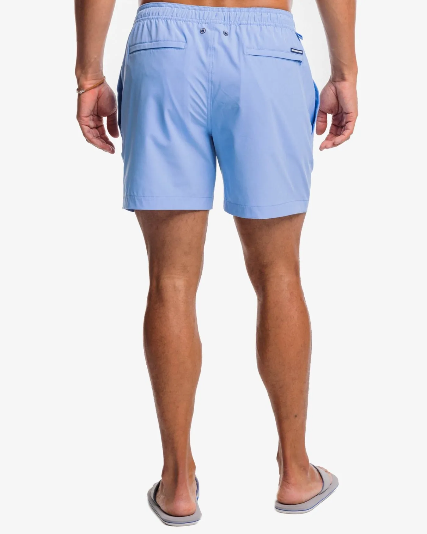 Fashion Southern Tide Solid Swim Trunk
