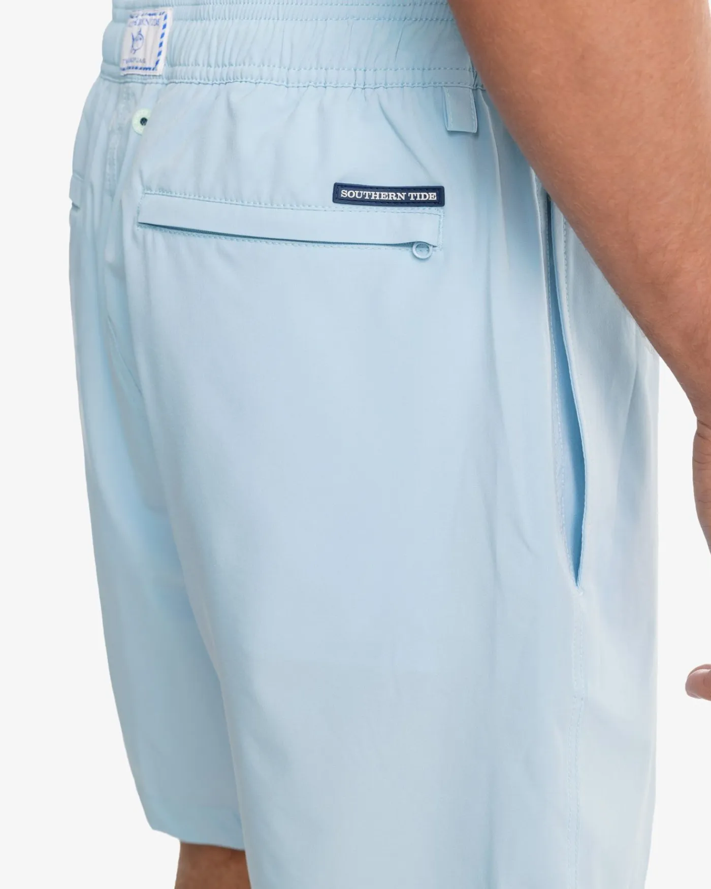 Fashion Southern Tide Solid Swim Trunk