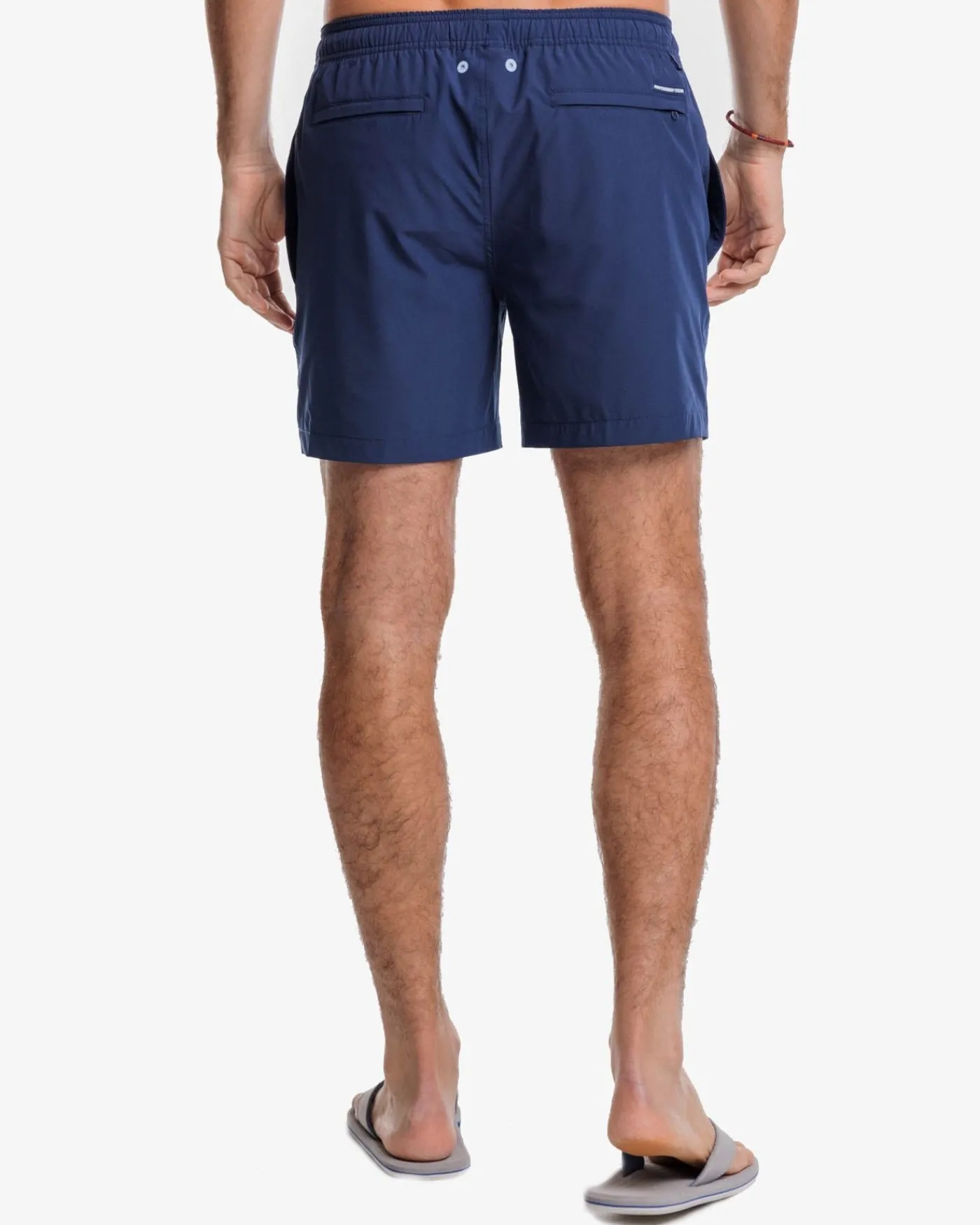 Fashion Southern Tide Solid Swim Trunk