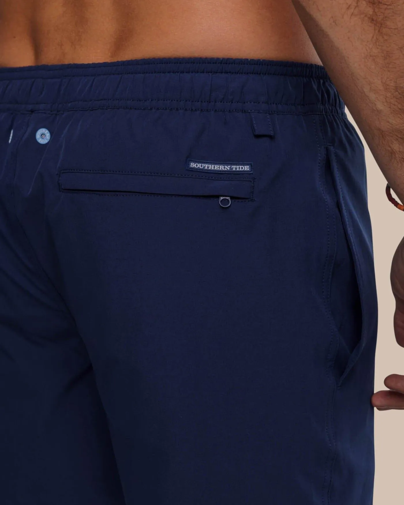 Fashion Southern Tide Solid Swim Trunk