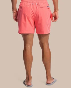 Fashion Southern Tide Solid Swim Trunk
