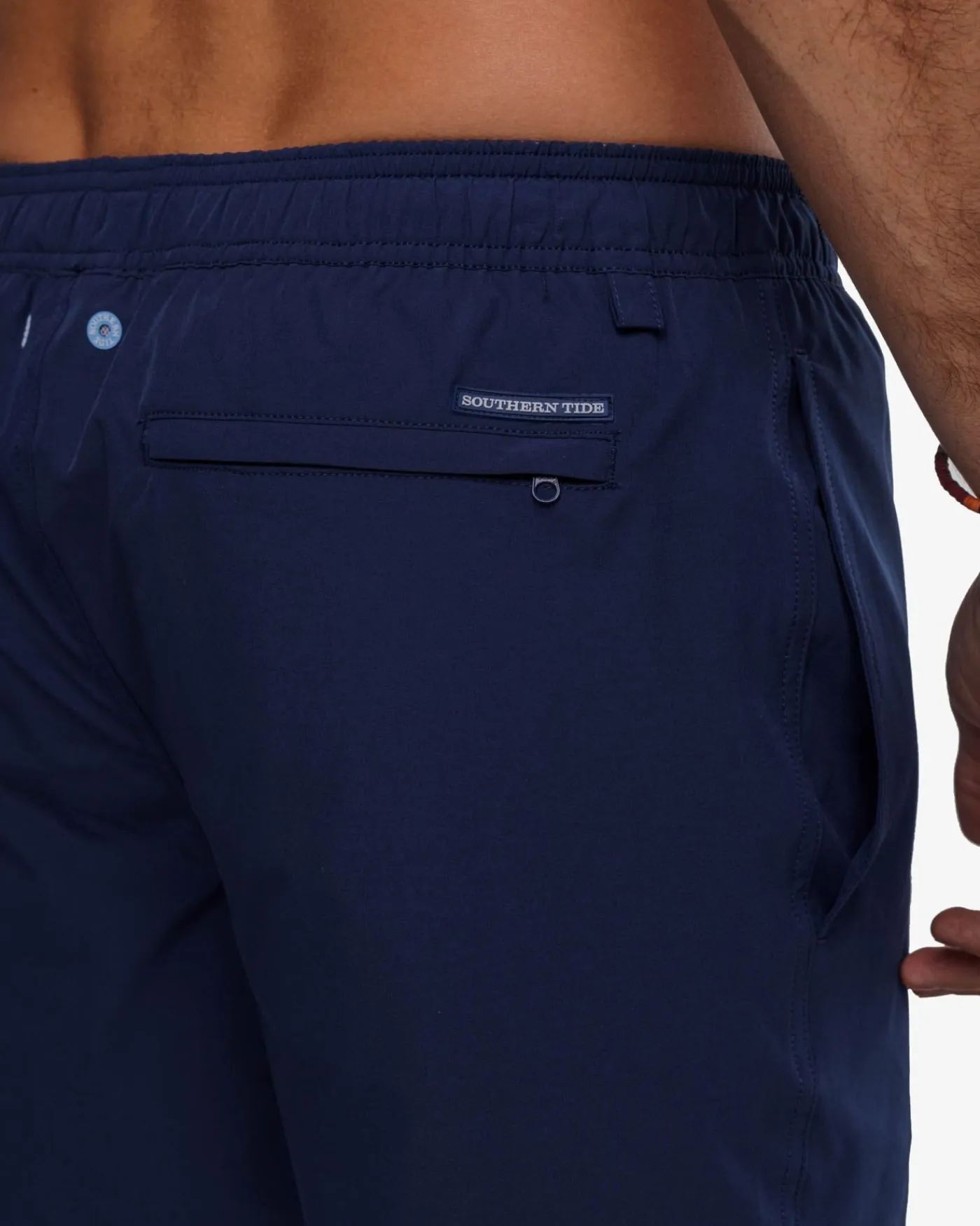 Fashion Southern Tide Solid Swim Trunk
