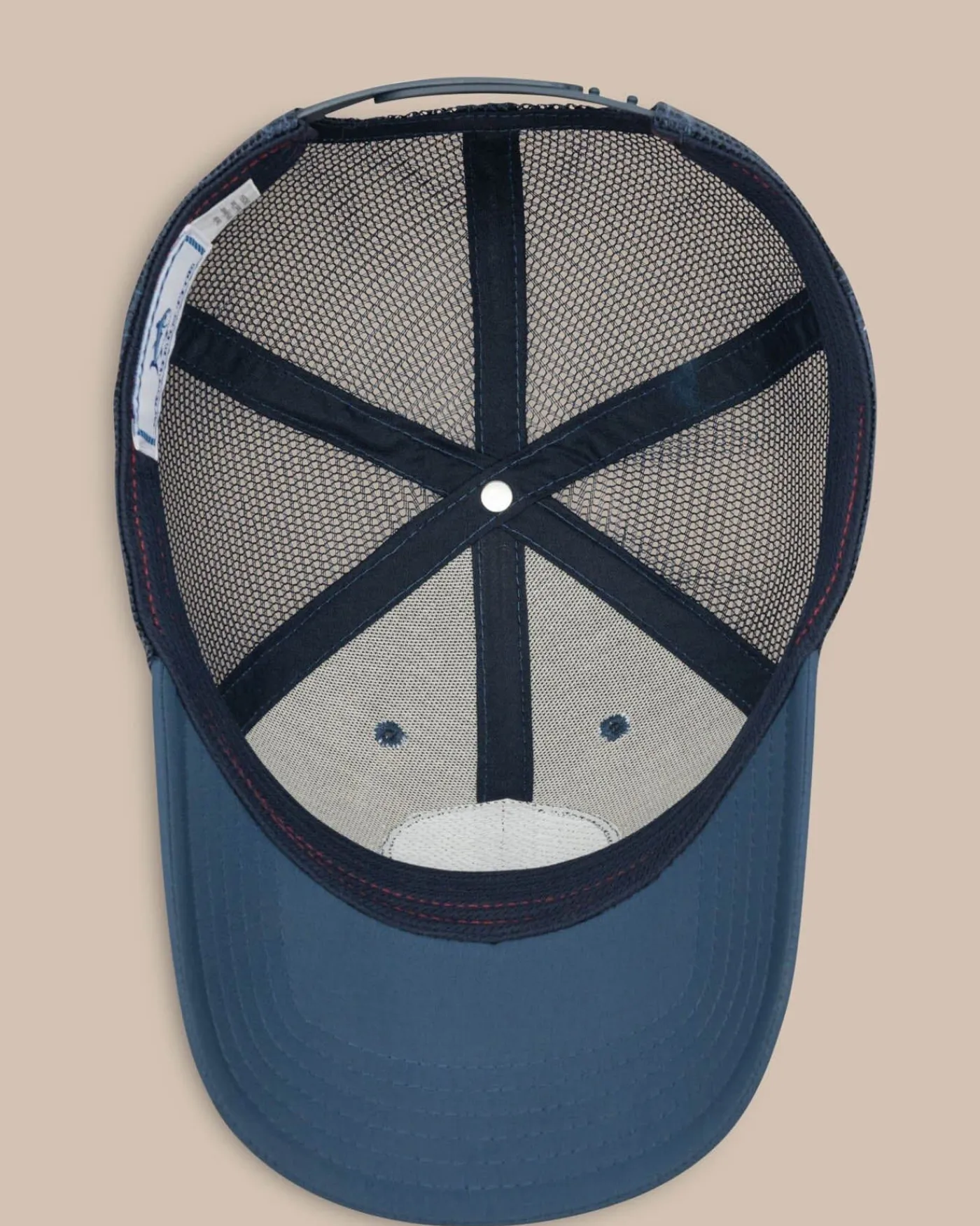 Shop Southern Tide South Carolina Patch Performance Trucker Hat Seven Seas Blue