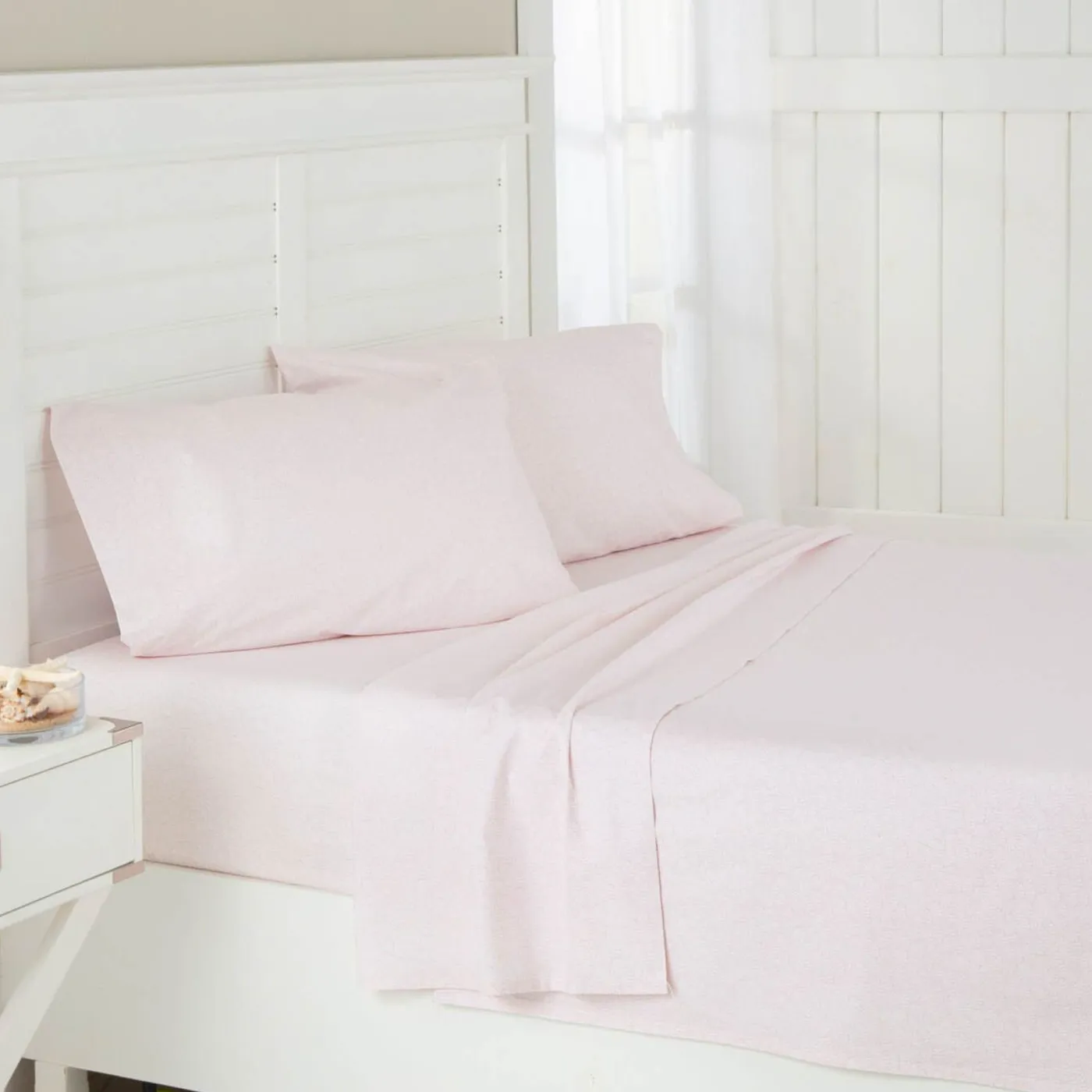 Cheap WPH Southern Tide Calico Scallop Sheet Set Pink
