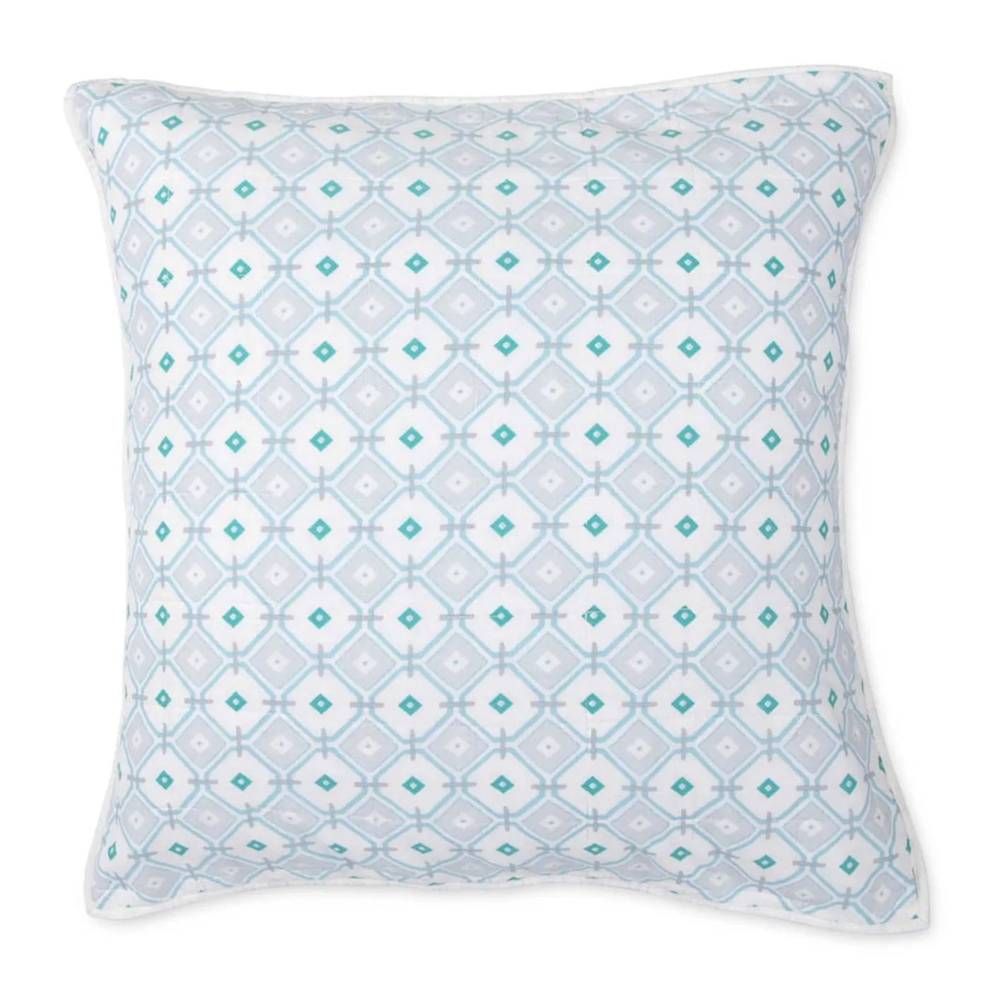 Fashion WPH Southern Tide Emerald Isle Euro Sham Blue