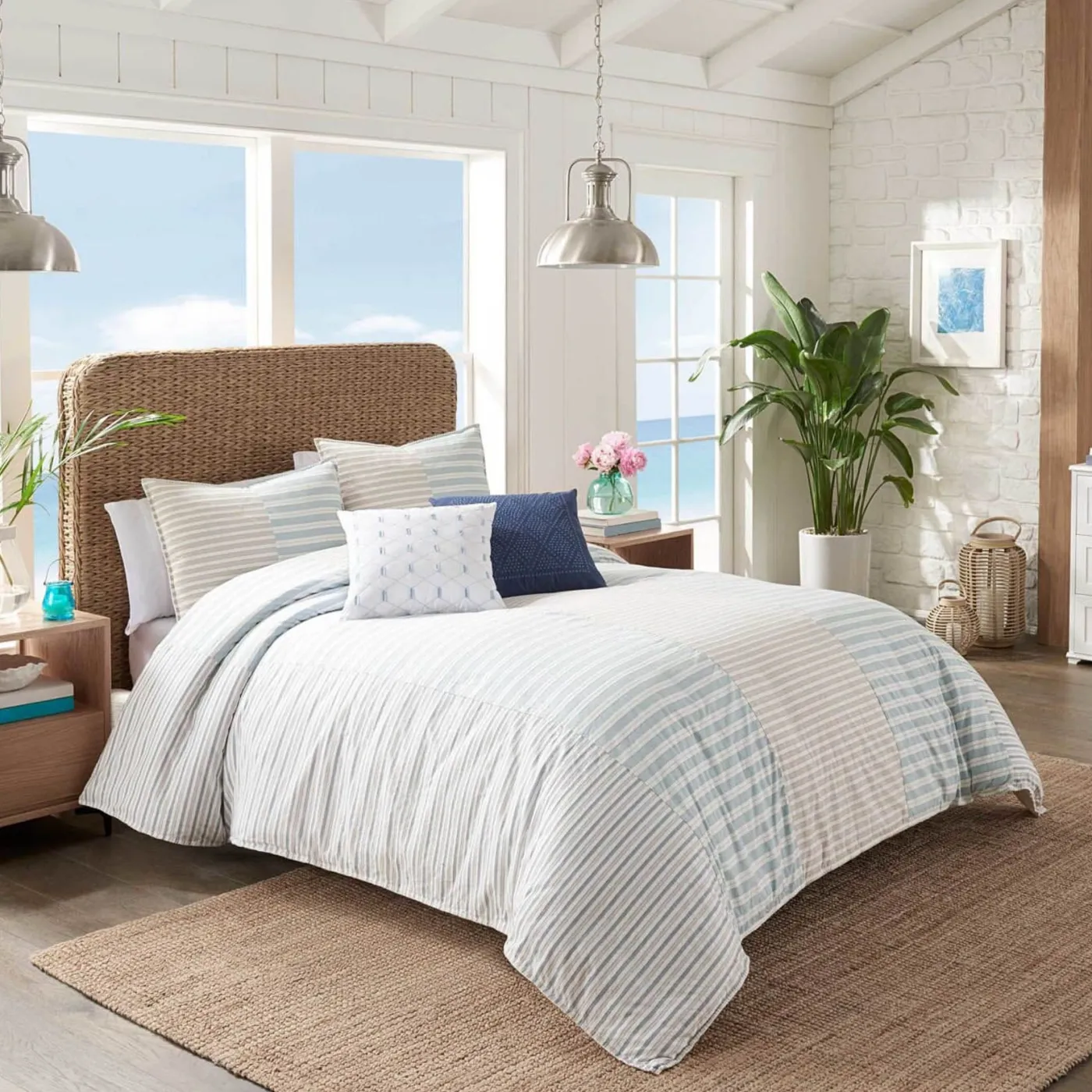 Best WPH Southern Tide Pines Comforter Set Multi
