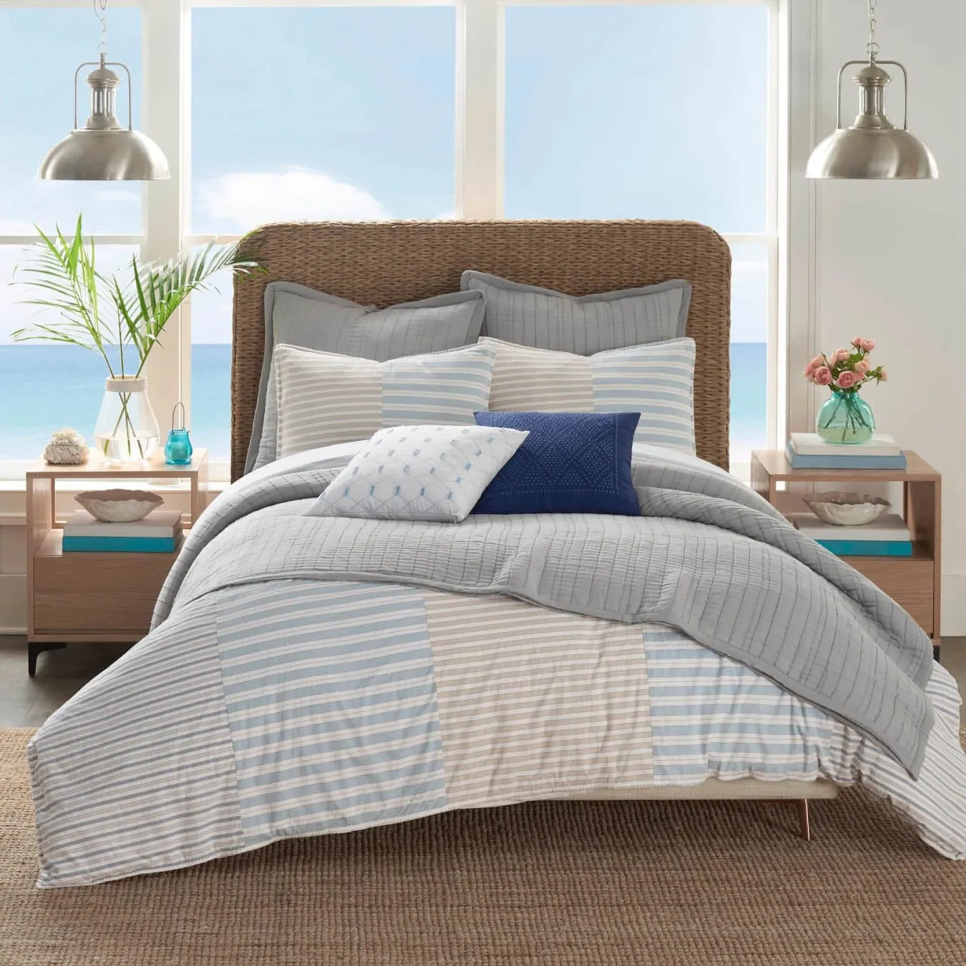 Best WPH Southern Tide Pines Comforter Set Multi