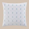 Hot WPH Southern Tide Southern Pines Square Decorative Pillow White