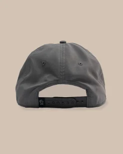 Fashion Southern Tide Sunset Gradient 5 Panel Hat Grey