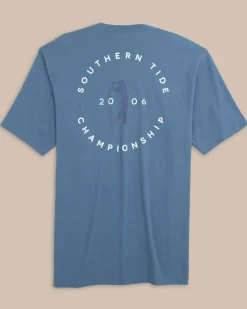 Discount Southern Tide St Championship Short Sleeve T-Shirt Coronet Blue