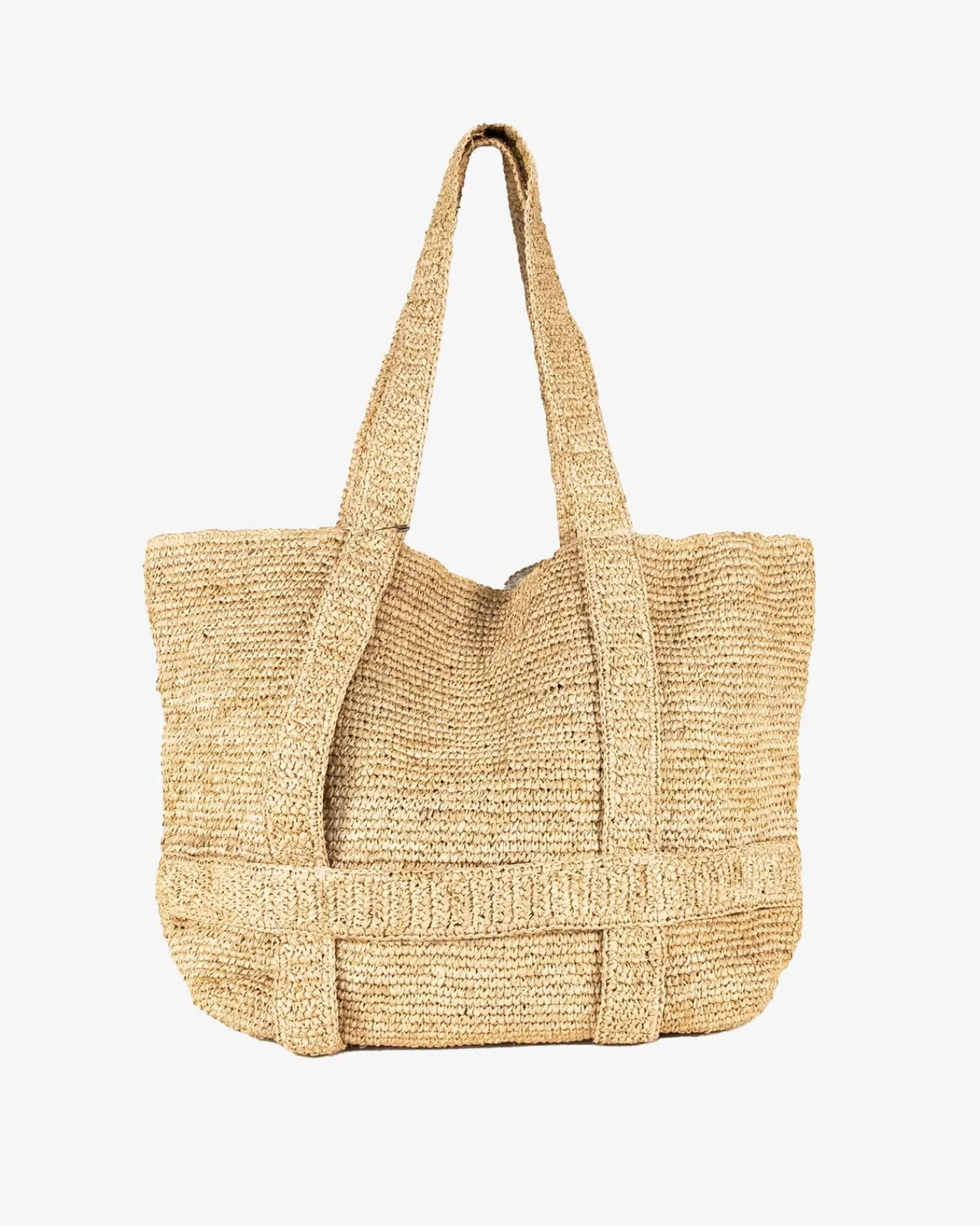 Shop Southern Tide Straw Traveler Tote Natural