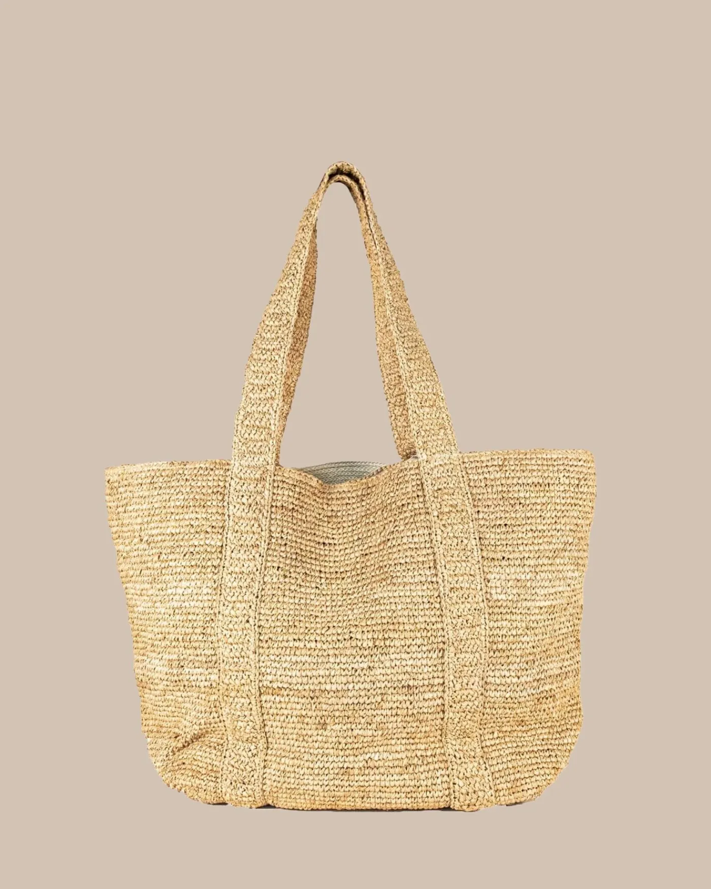 Shop Southern Tide Straw Traveler Tote Natural