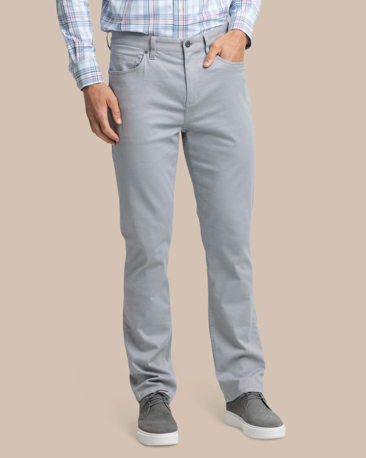 Sale Southern Tide Sullivan Five Pocket Pant Ultimate Grey