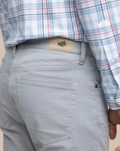 Sale Southern Tide Sullivan Five Pocket Pant Ultimate Grey