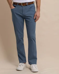 Best Southern Tide Sullivan Five Pocket Pant Blue Haze