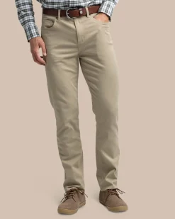 Flash Sale Southern Tide Sullivan Five Pocket Pant Sandstone Khaki