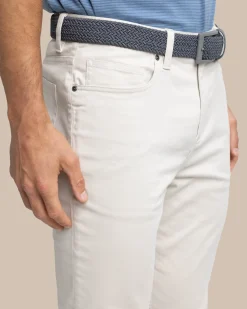 Flash Sale Southern Tide Sullivan Five Pocket Pant Stone
