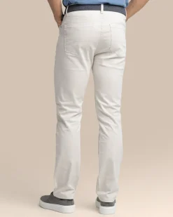 Flash Sale Southern Tide Sullivan Five Pocket Pant Stone