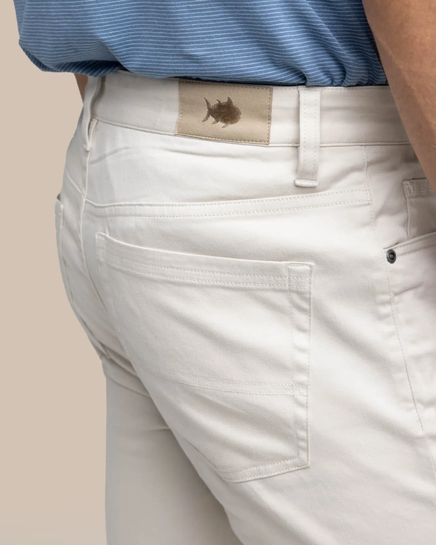 Flash Sale Southern Tide Sullivan Five Pocket Pant Stone